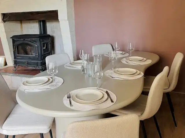 Maison de Terre | France, Dordogne, Cherval - maison de vacances Table à manger pour 6 personnes