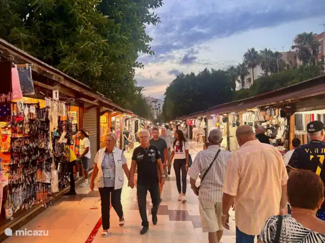 Location de Vacances Espagne, Costa Blanca, San Miguel de Salinas, appartement - Casa Deja Marché nocturne de Torrevieja. (En raison de la construction du port actuellement temporairement hébergé ailleurs)