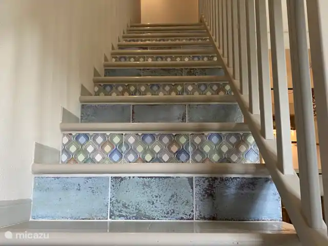 Villa Conchas | Espagne, Costa Dorada, L'Ampolla - maison de vacances Escalier menant à la chambre à l’étage