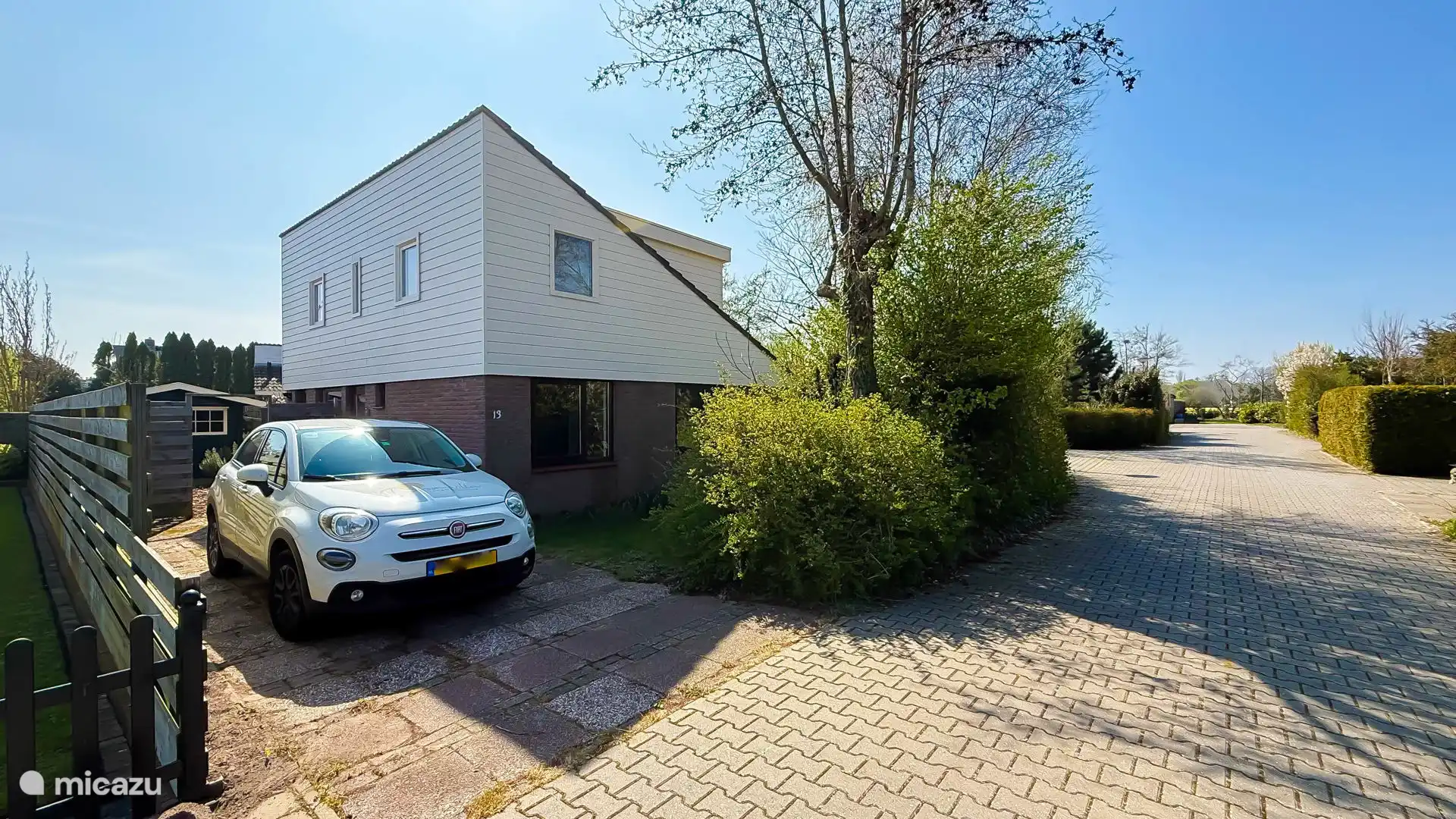 Front of the holiday home