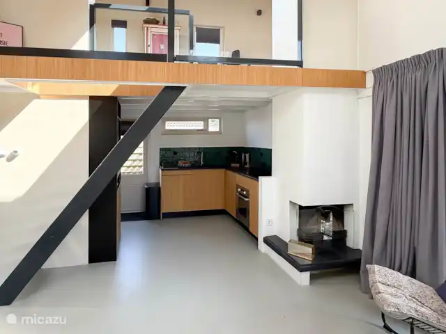 La Maison des Dunes | Pays-Bas, Hollande du Nord, Egmond aan den Hoef - maison de vacances Salon - cuisine - loft