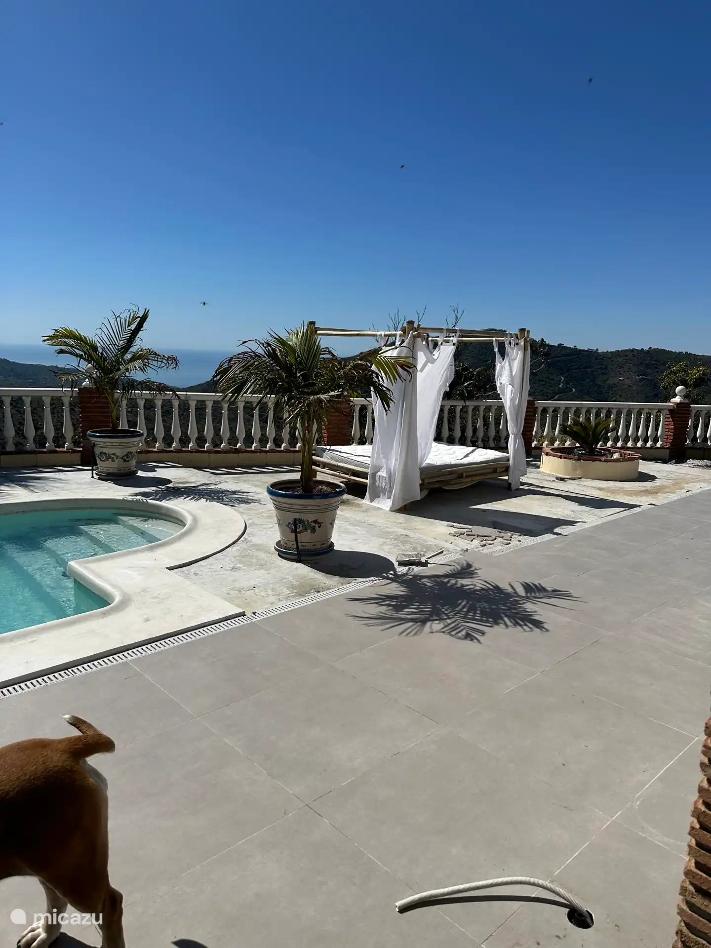 Blick von der Terrasse 