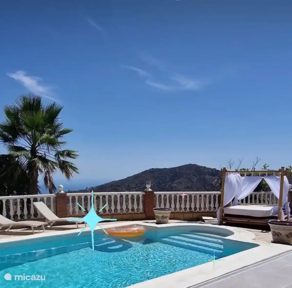 Blick von der Terrasse 