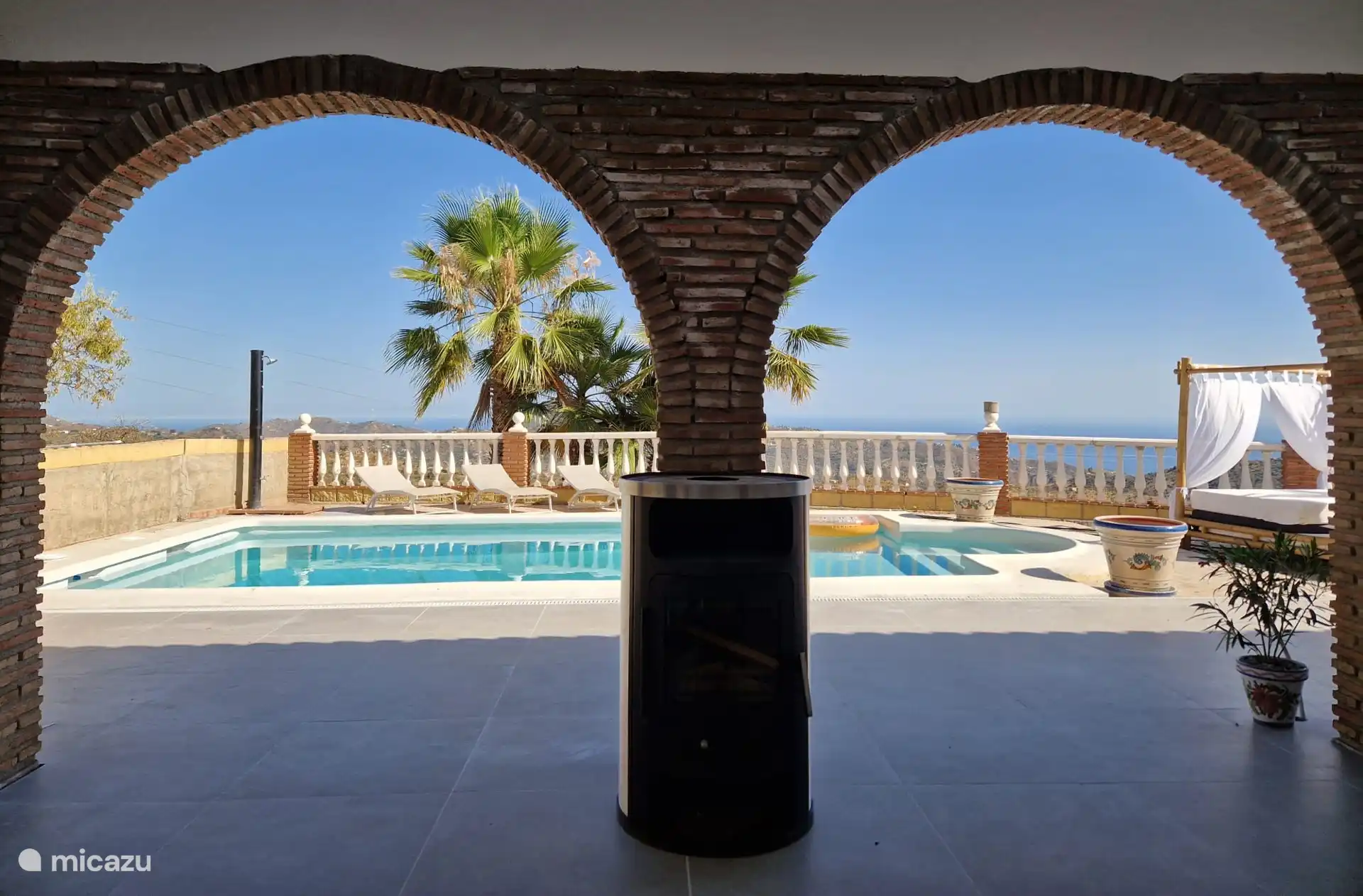 Blick von der Veranda 