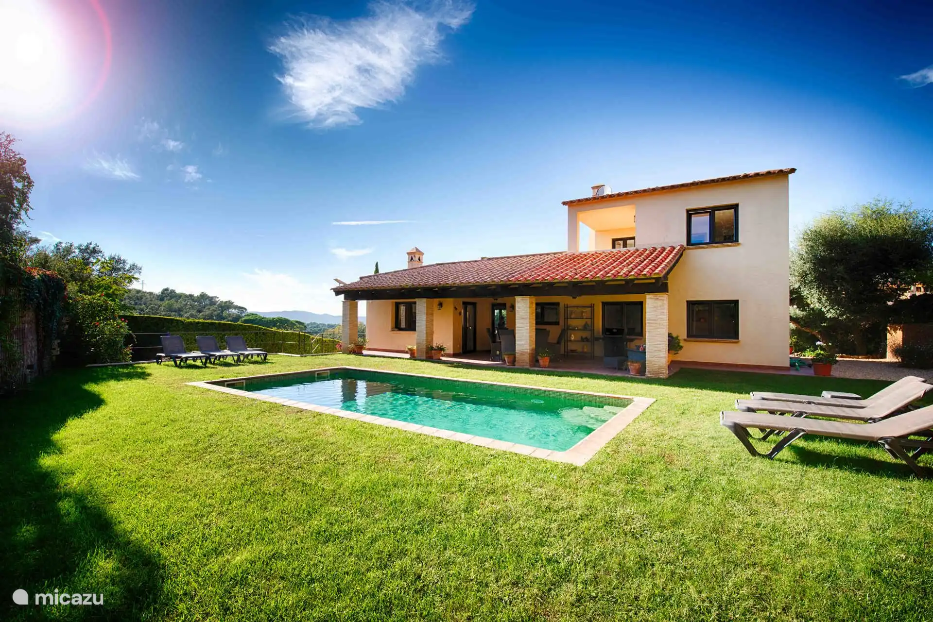 Garten und Schwimmbad Villa Helma Begur