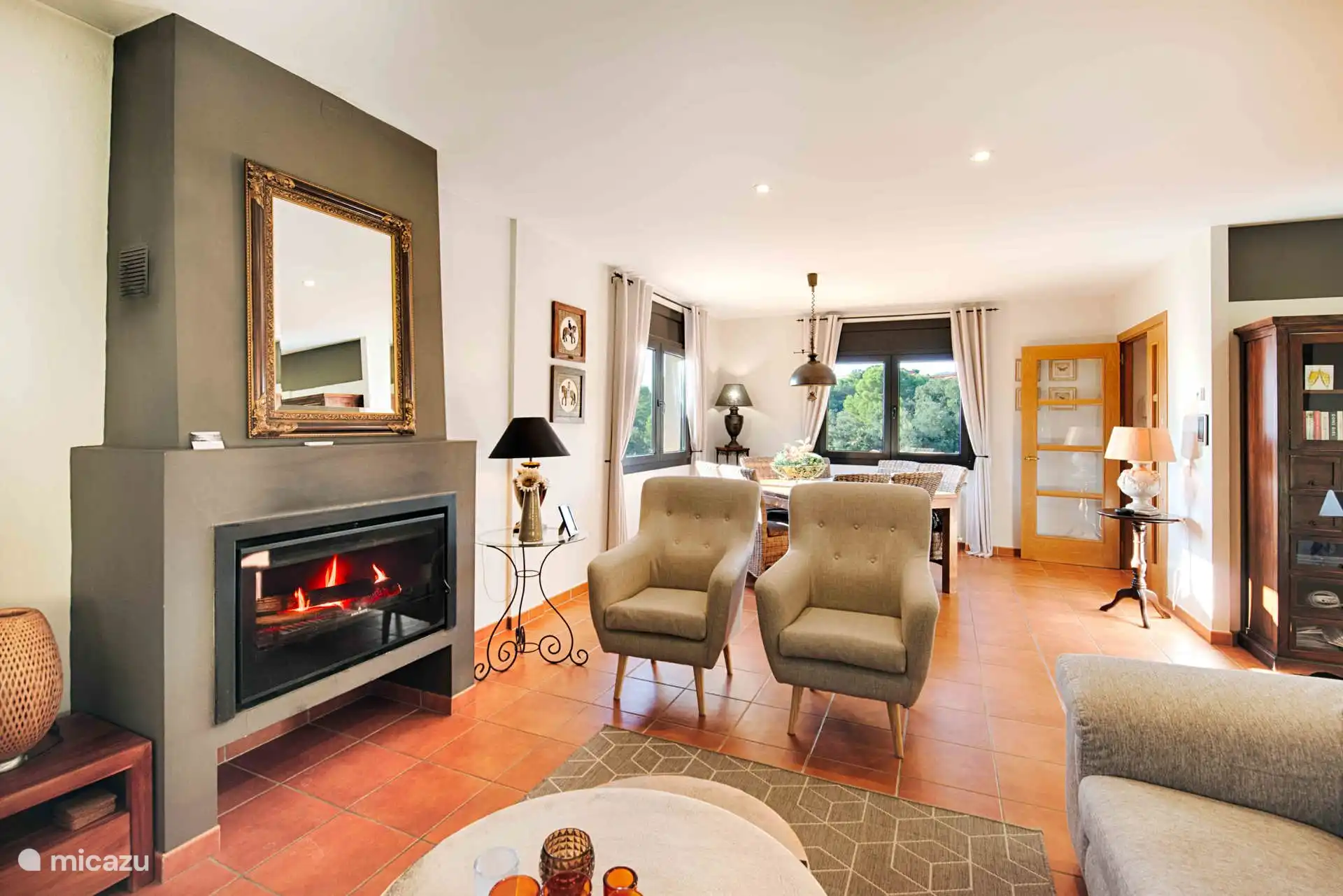 Wohnzimmer – Villa Helma