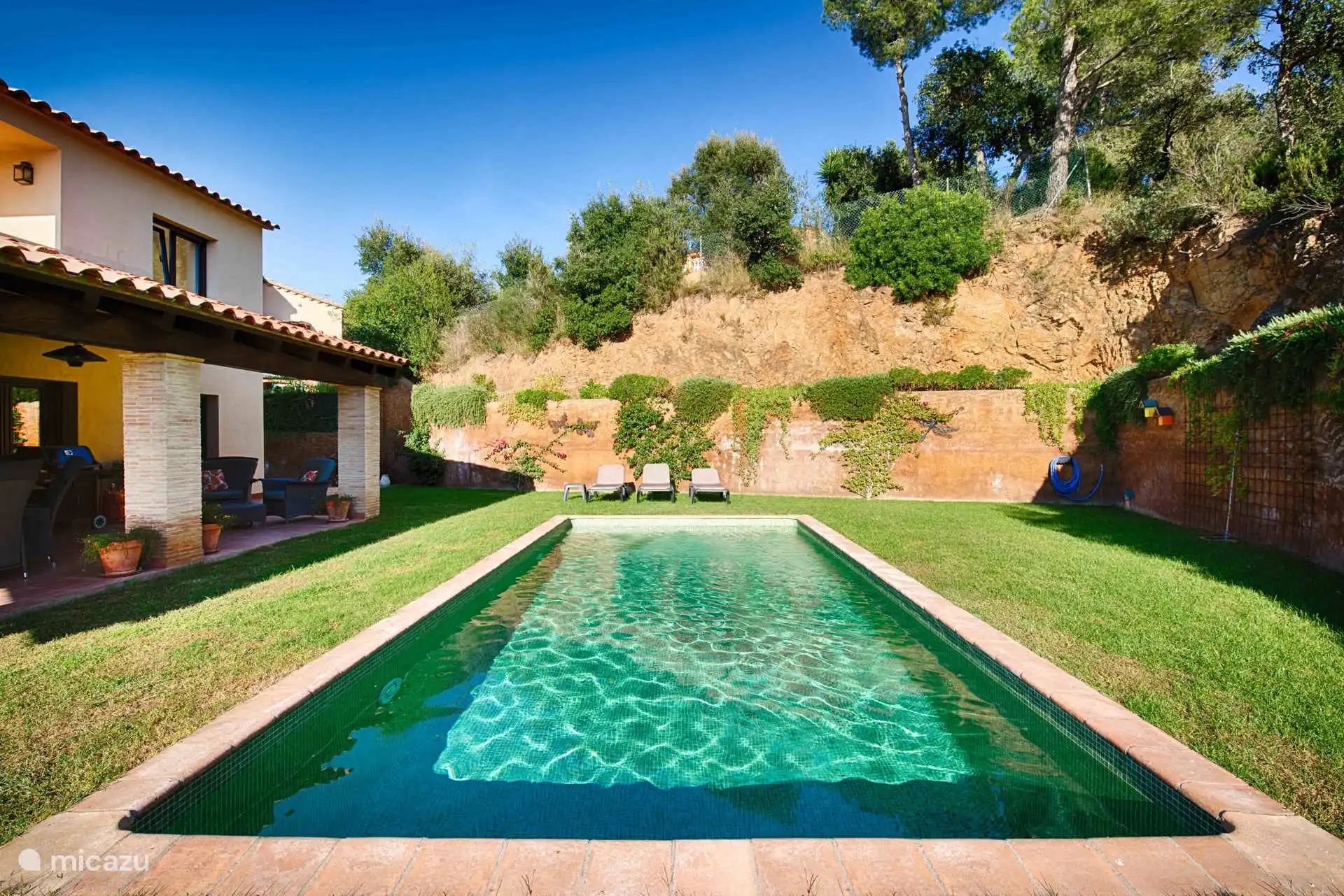 Garten und Schwimmbad Villa Helma Begur