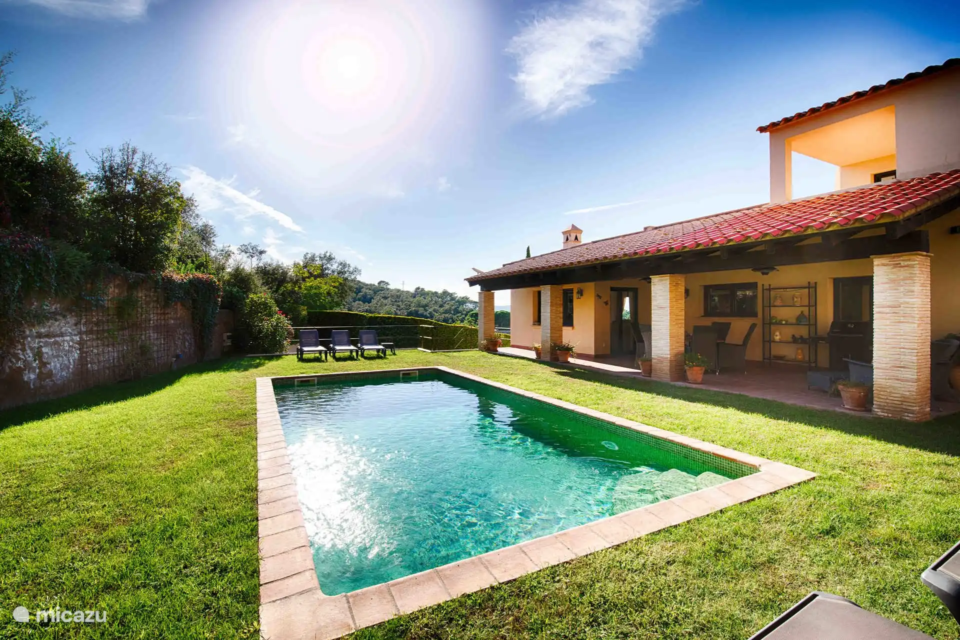 Garten und Schwimmbad Villa Helma Begur