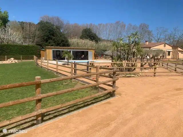 Rancho Catalán 2 en España, Costa Brava, Castell d'Aro - mobil home / caravana  Rancho Catalán 2 en España, Costa Brava, Castell d'Aro - mobil home / caravana