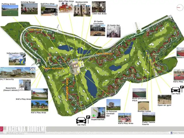 Casa Gusto | Espagne, Costa Cálida, Sucina - appartement Carte du Golf Resort où se trouve Casa Gusto.