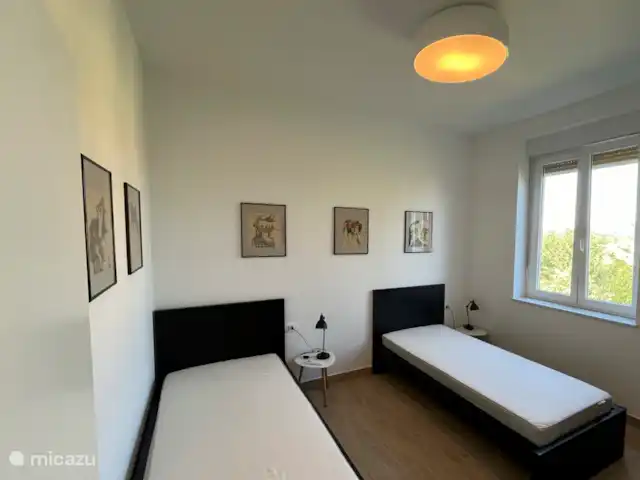 apartamento en Croacia, Istria, Labin – Apartamento Vilete Dormitorio con dos camas individuales