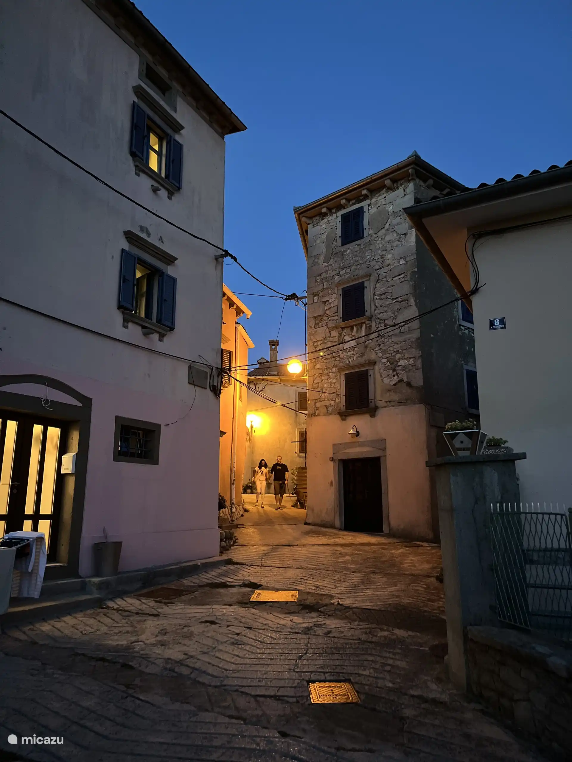 Rue de la vieille ville de Labin
