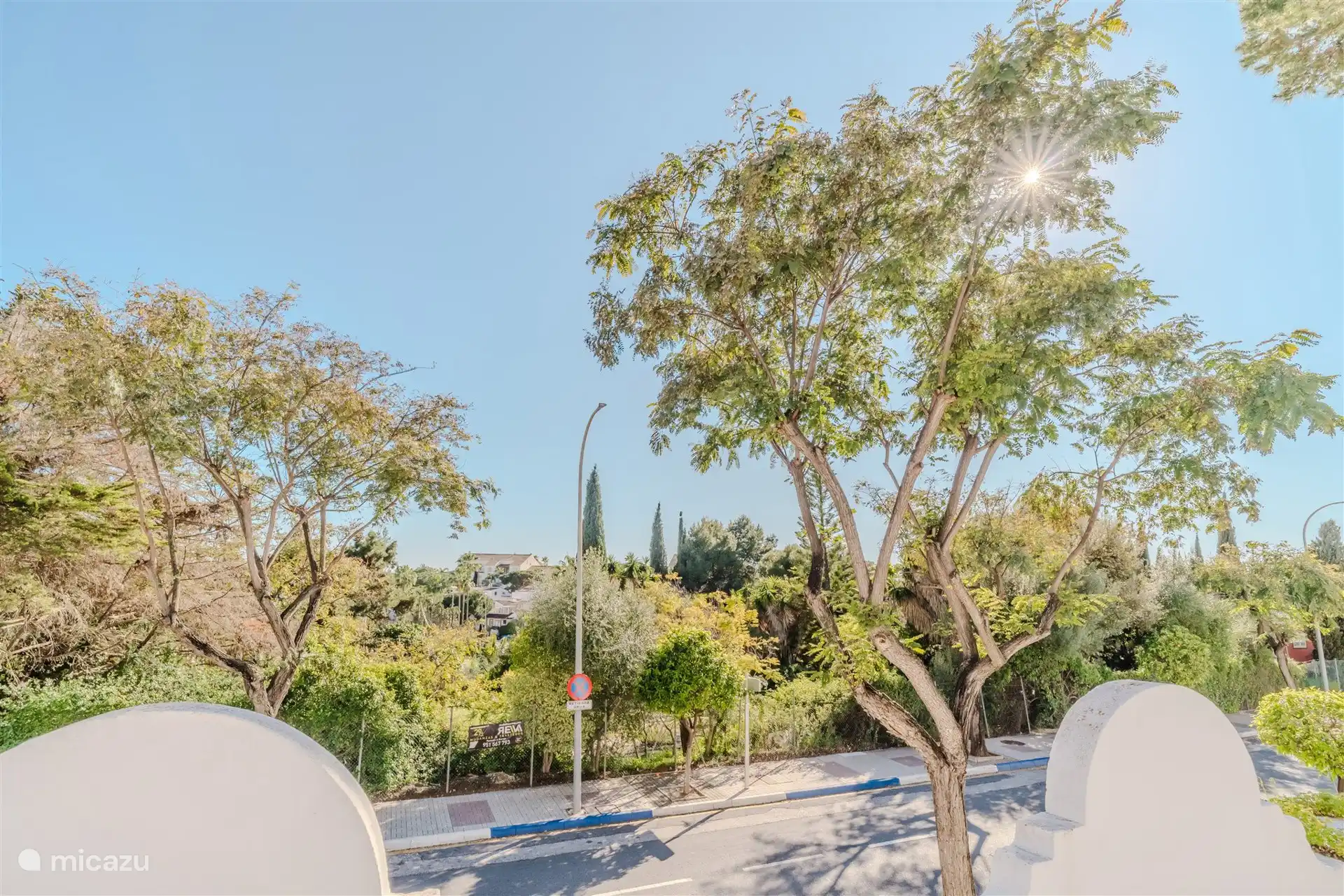 Vue depuis la terrasse