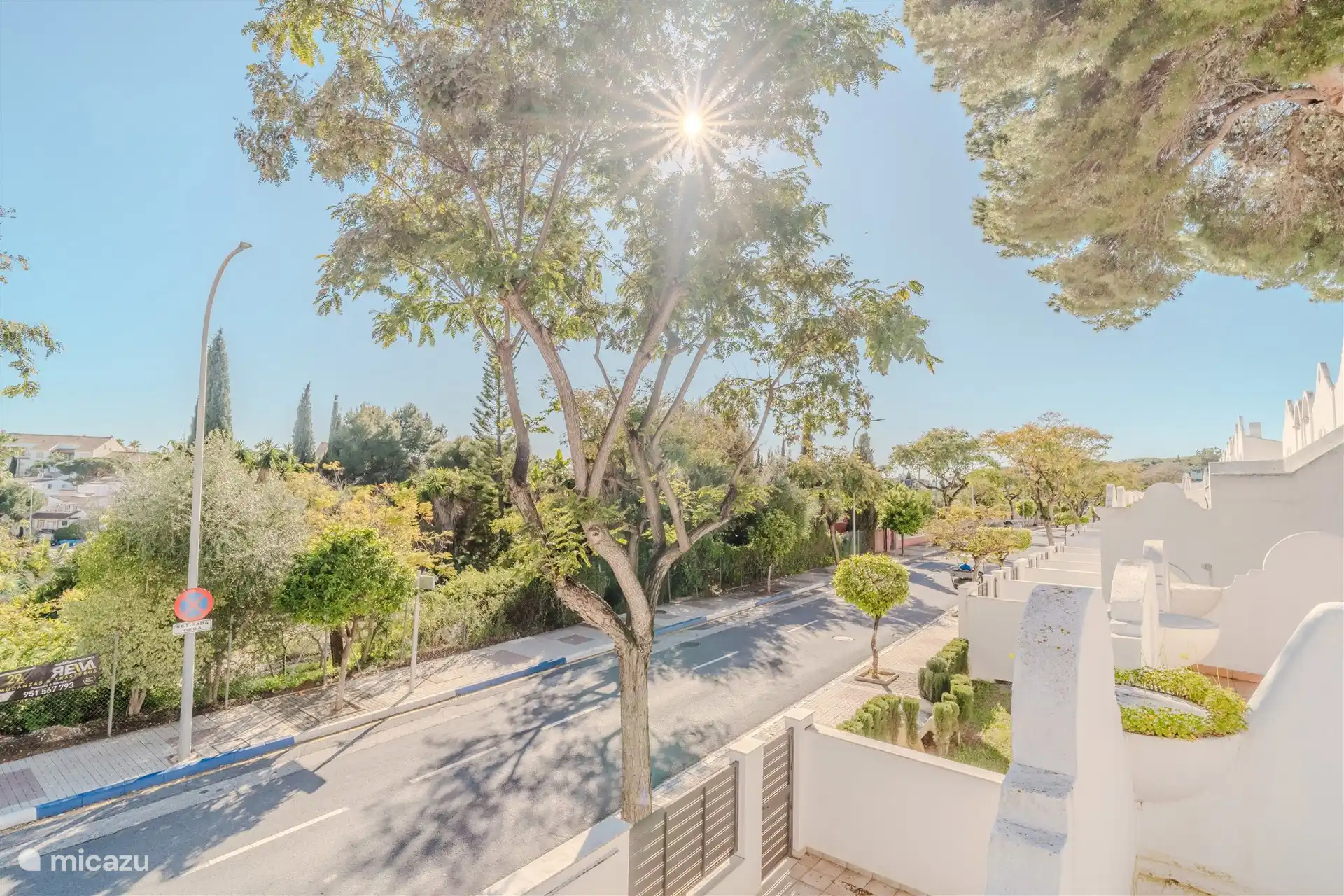 Vue depuis la terrasse