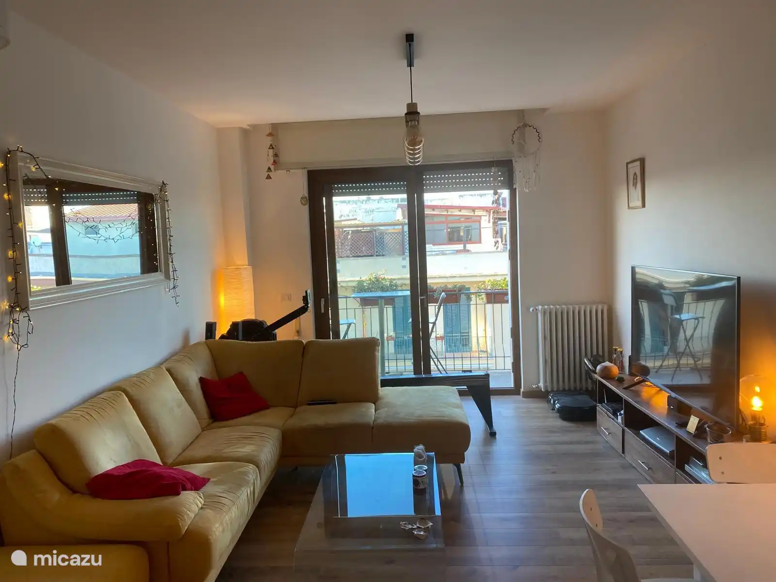 Sala de estar con todos los lujos.