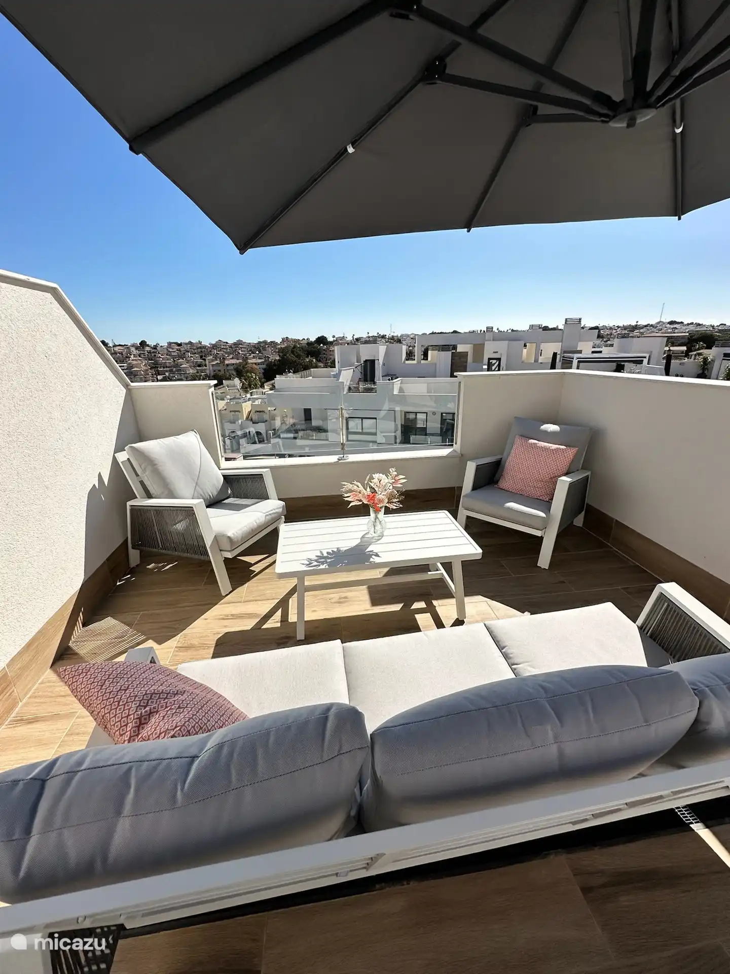 (kleiner) Teil der Dachterrasse