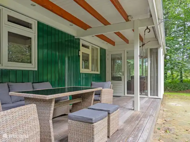 Maison de vacances à Twente ♥ | Pays-Bas, Overijssel, Bornerbroek - maison de vacances Véranda avec chauffage.
