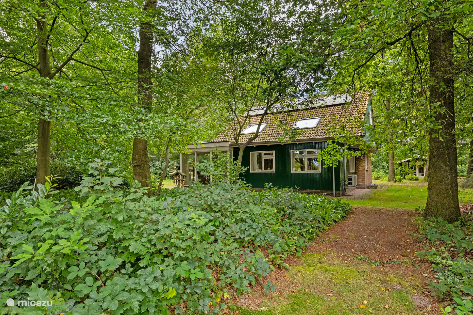 Uitzicht op de woning.