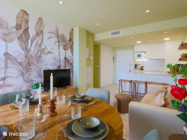 Casita Gigi | Espagne, Costa Cálida, Los Alcázares - appartement table à manger et canapé (de couchage)