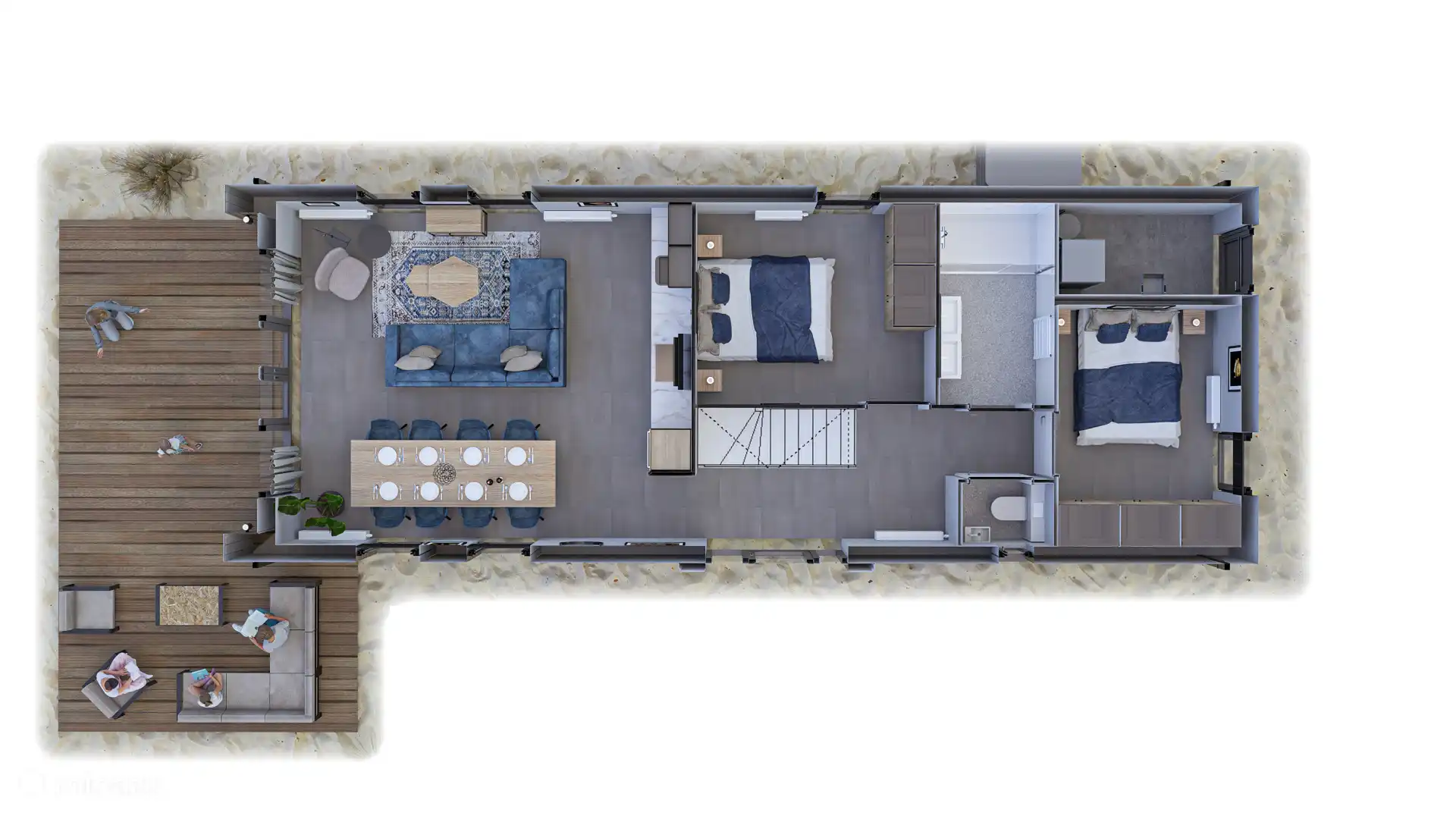 Plan du rez-de-chaussée