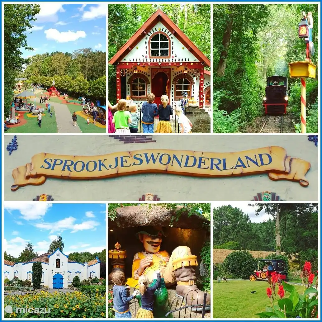 Pays des merveilles de conte de fées à 2 minutes à pied