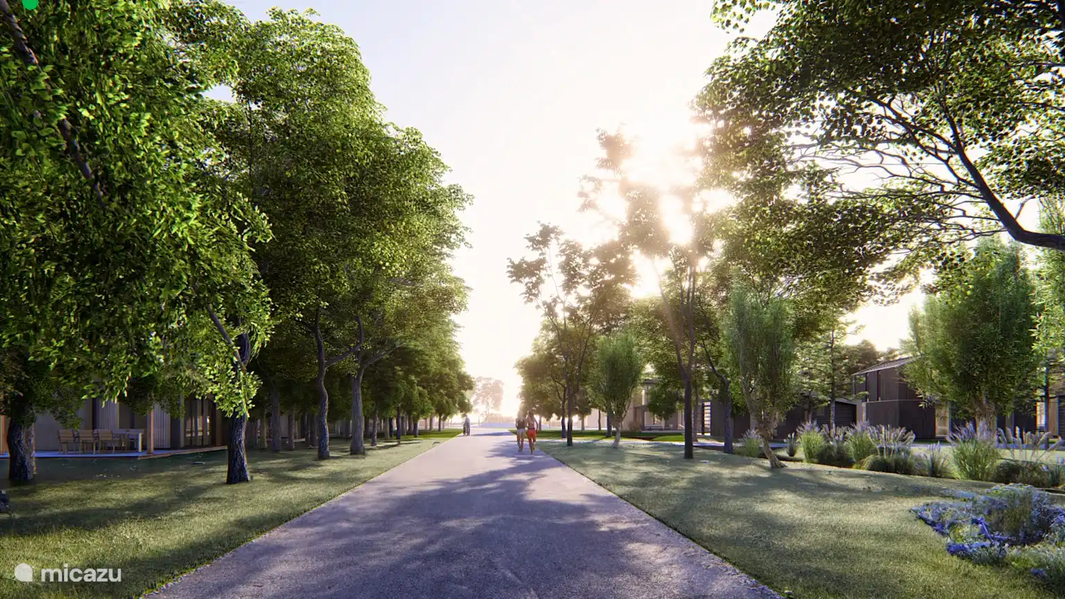 Jardins de la station