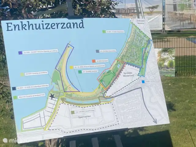 Villa de plage sur l’IJsselmeer 8 pers | Pays-Bas, Hollande du Nord, Enkhuizen - maison de vacances Carte Enkhuizerstrand