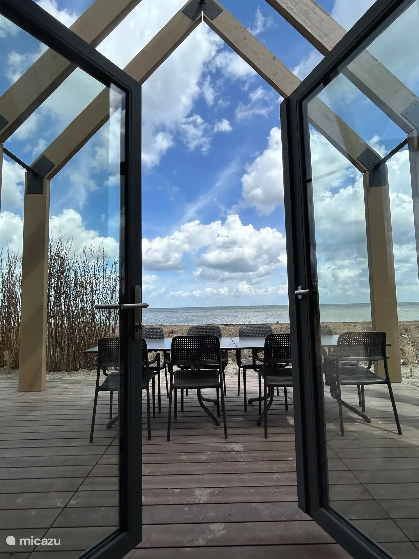 Location de Vacances Hollande du Nord, Pays-Bas, maison de vacances - Villa de plage sur l’IJsselmeer 8 pers