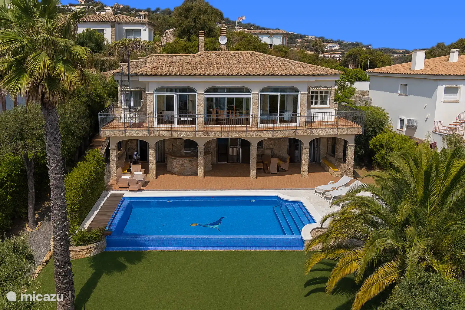 Villa Prospecto mit Meerblick | Klimatisierung in Spanien, Costa Brava, Castell d'Aro - villa