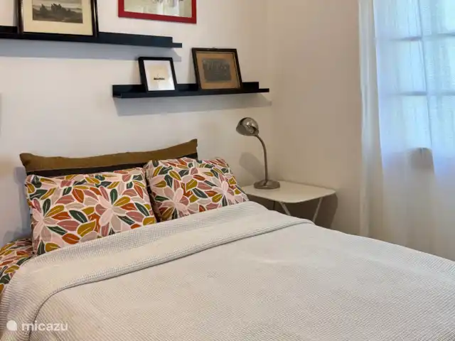 Las cigarras de St-Quentin-la-Poterie en Francia, Gard, Saint-Quentin-la-Poterie - casa vacacional Dormitorio 2 para 2 personas, cama 140x190 cm