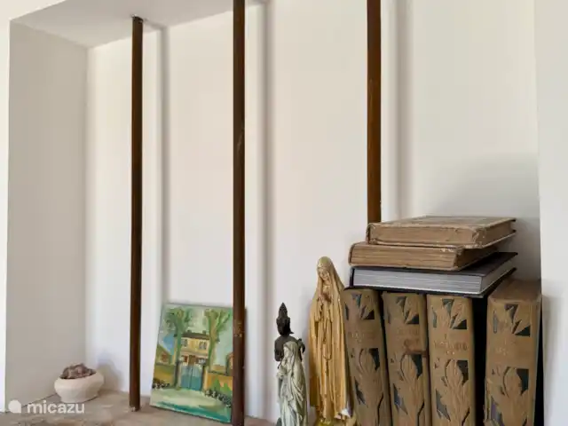 Las cigarras de St-Quentin-la-Poterie en Francia, Gard, Saint-Quentin-la-Poterie - casa vacacional Detalle en el dormitorio 1