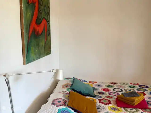 Las cigarras de St-Quentin-la-Poterie en Francia, Gard, Saint-Quentin-la-Poterie - casa vacacional Dormitorio 3 para 2 personas, cama 160x200 cm