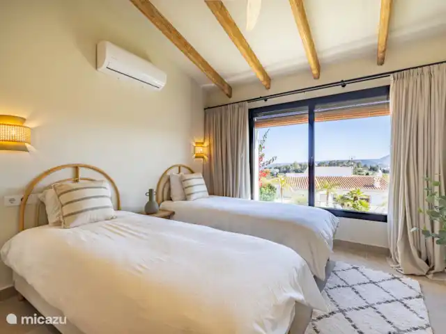 Casa Florentin | Espagne, Costa Blanca, Jávea - villa Chambre au rez-de-chaussée avec 2 lits jumeaux et climatisation
