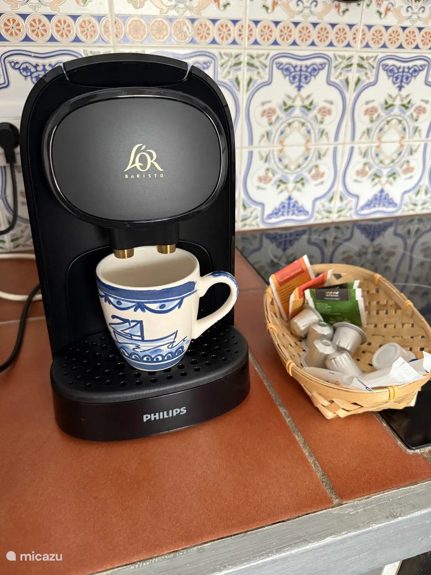 Guter Start in den Tag. Eine frische Tasse Kaffee?