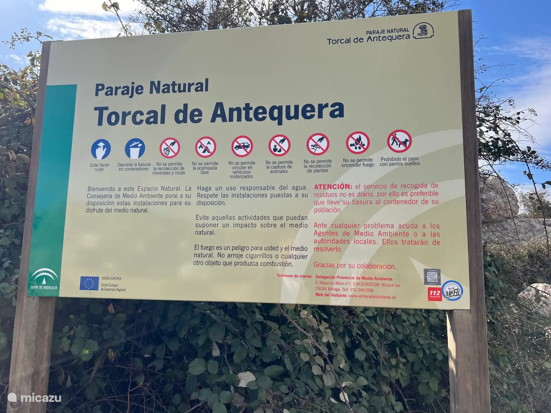 Wandern im Naturpark Torcal