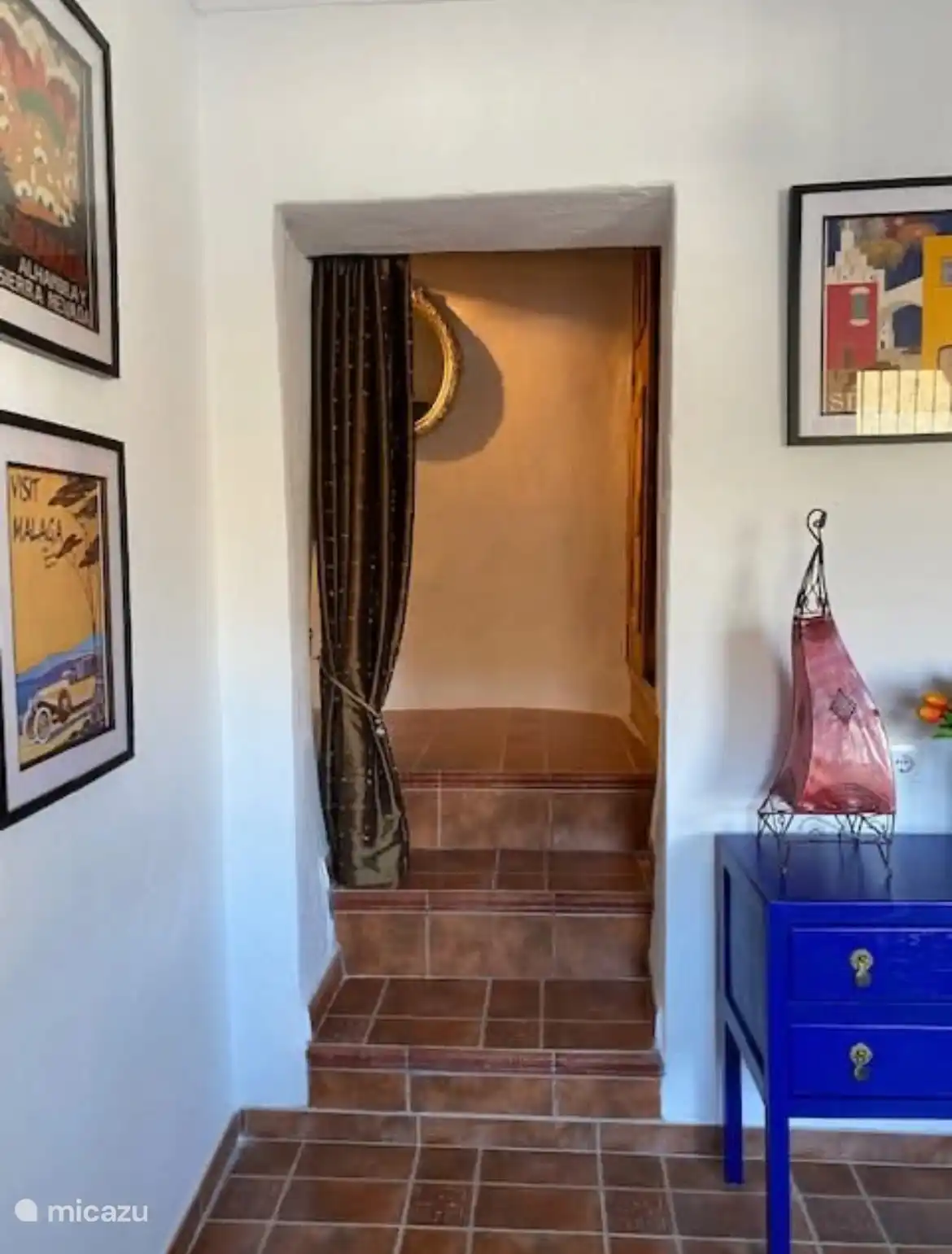 Eingang zum Badezimmer 