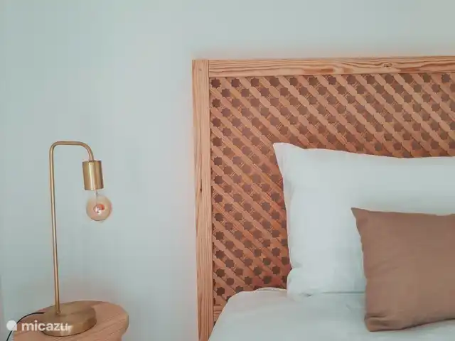 Location de Vacances Espagne, Costa Dorada, Mont-Roig del Camp, maison de vacances - Casa Porta Verda Chambre 2 avec un lit double et la climatisation