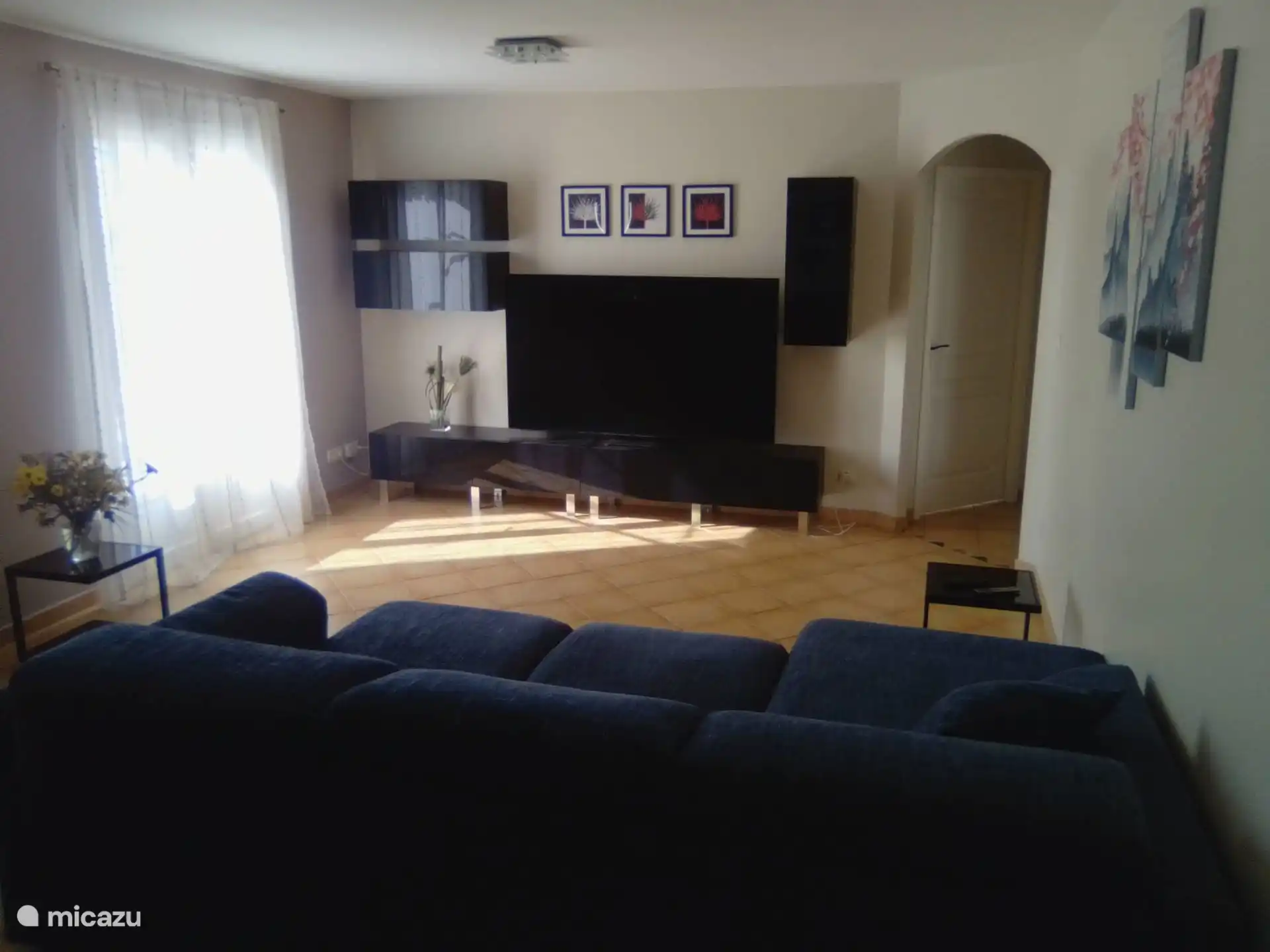 Living room with TV 