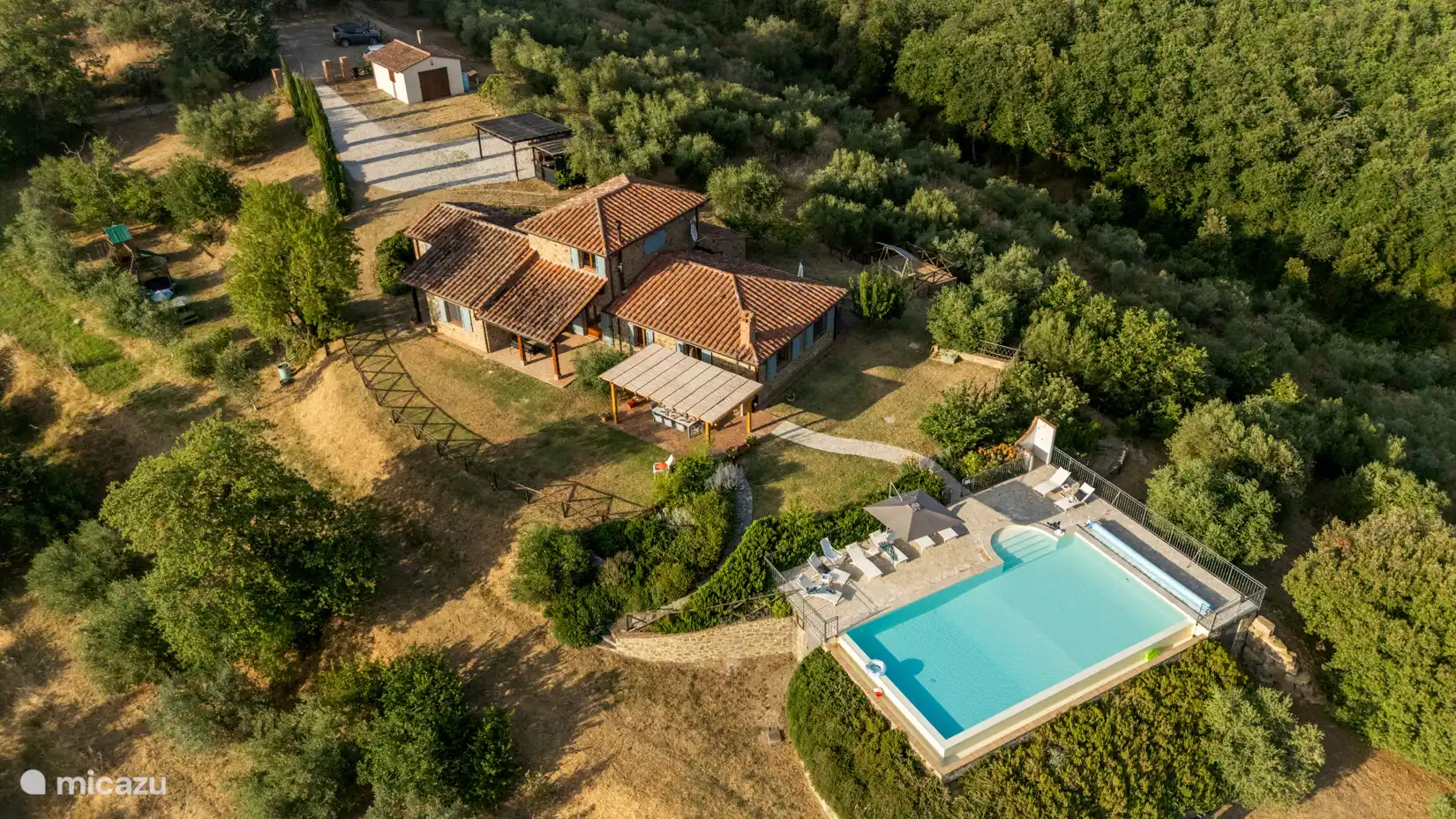 Locations de vacances de dernière minute Italie, Ombrie, Paciano – villa Villa Poparello