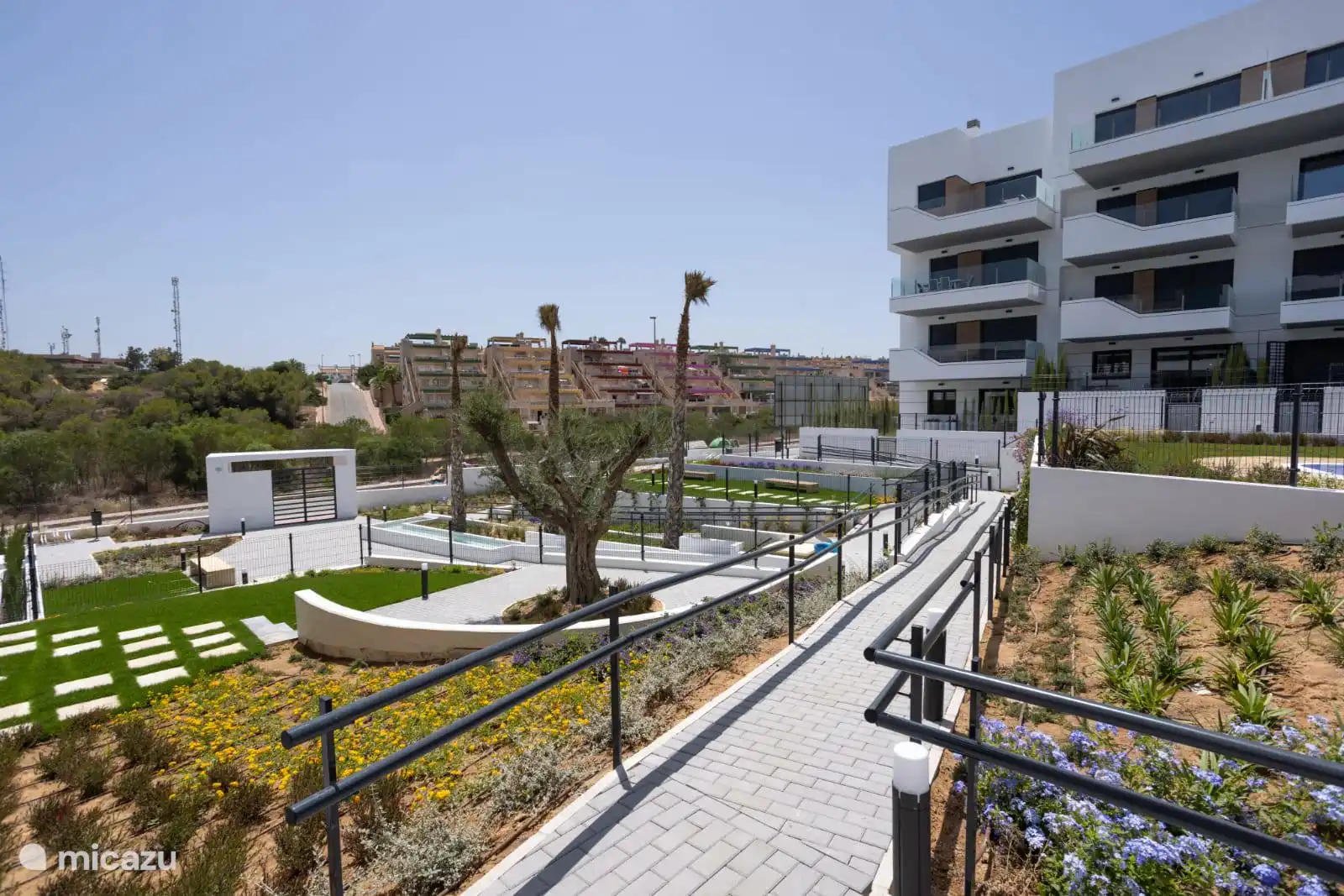 Teil des schönen Hofgartens