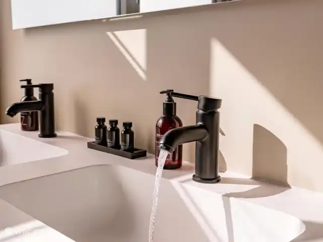 Dormir entre les dunes | Pays-Bas, Hollande du Nord, Saint Martin - maison de vacances Salle de bain 1er étage