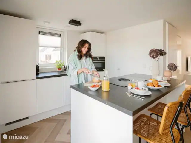 Dormir au bord de la mer | Pays-Bas, Hollande du Nord, Saint Martin - maison de vacances Cuisine