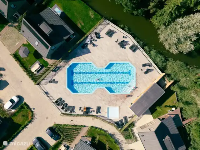 Se détendre sur la côte | Pays-Bas, Hollande du Nord, Saint Martin - maison de vacances Piscine communale parc de vacances
