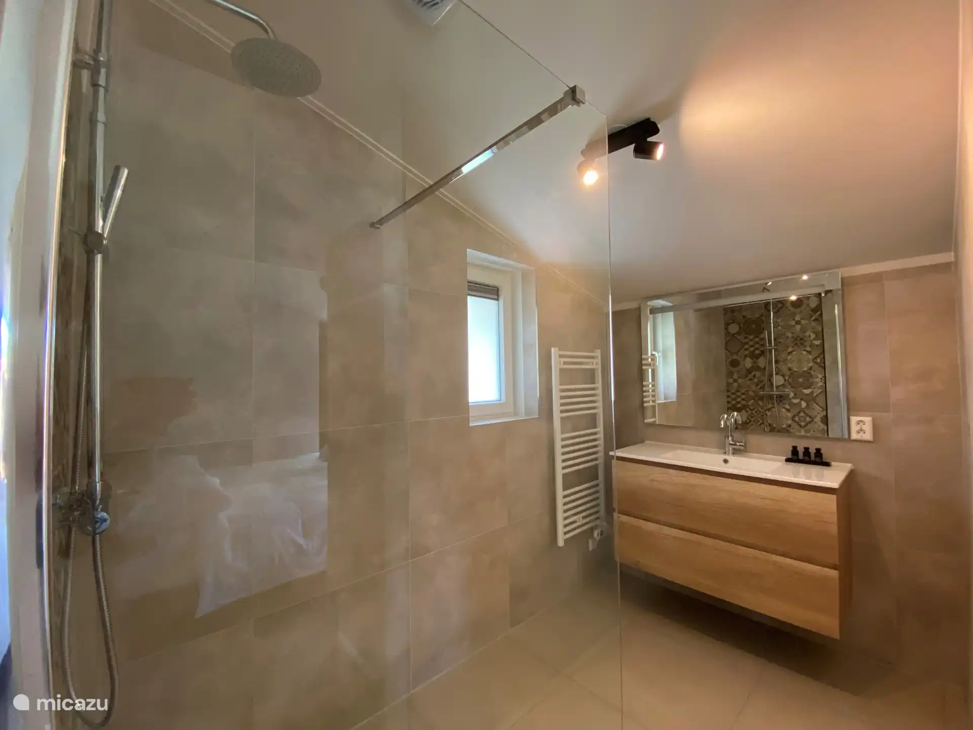 Salle de bain au rez-de-chaussée (attenante)