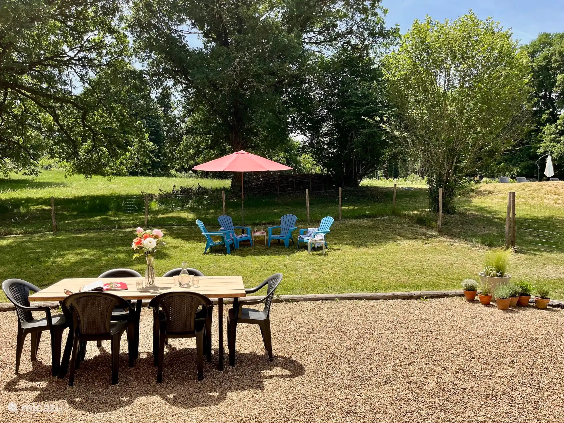 Terrasse mit Aussicht