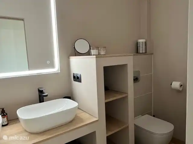 Chambre Océano B&B Casa-Bienvenido | Espagne, Andalousie, Arenas - chambres d'hôtes Salle de bain attenante