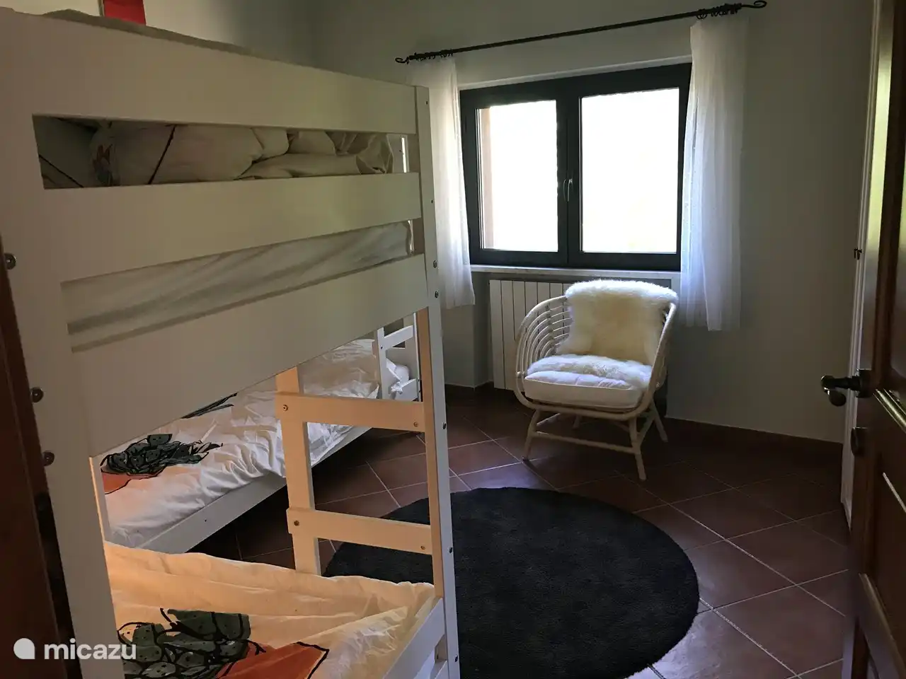 Schlafzimmer 2x2 im Erdgeschoss