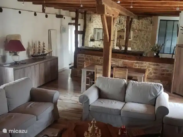 Maison de Causse huren in Frankrijk, Lot, Montfaucon - vakantiehuis De living