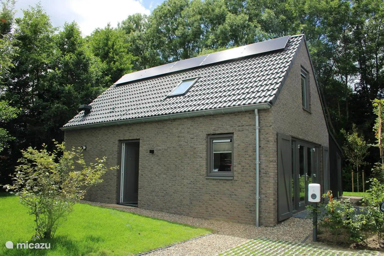 Façade de la maison de vacances