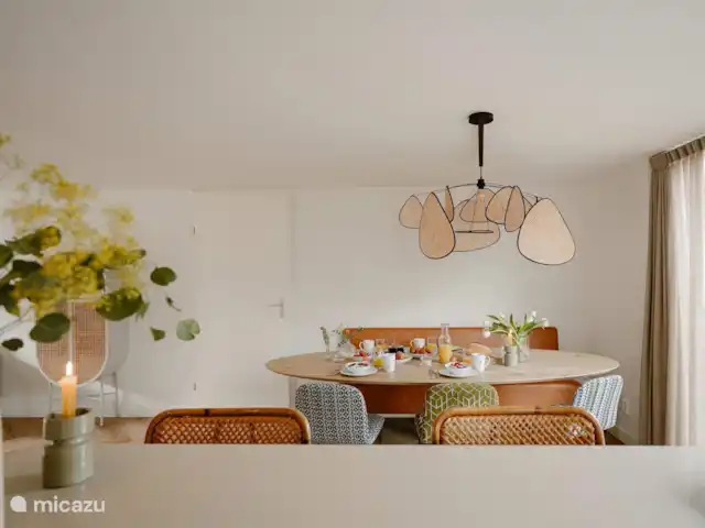 Rêver dans les dunes | Pays-Bas, Hollande du Nord, Saint Martin - maison de vacances Table à manger
